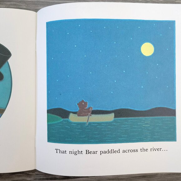 FRANK ASCH LOT OF VINTAGE 1980s BEARS PICTURE BOOKS HAPPY BIRTHDAY MOON MOONGAME - Picture 13 of 15